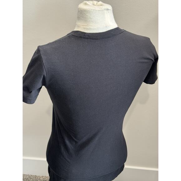 Adidas Amplifier Leopard Logo Black T-Shirt Women’s XS - Picture 9 of 10